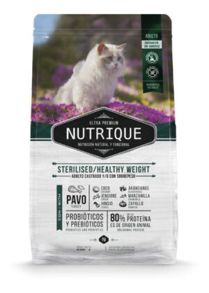 Nutrique Ultra Premium Gato Sterilised / Healthy Weight x 7.5kg