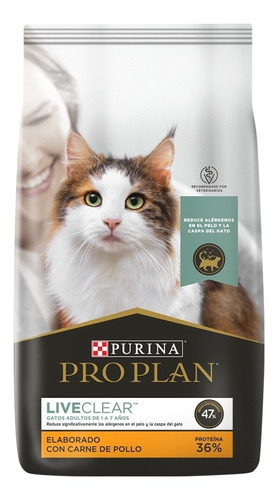 Pro Plan Gatos Live Clear X 3 Kg