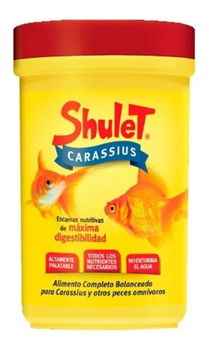 Shulet Carassius En Escamas Para Peces Agua Fría 20 Gr