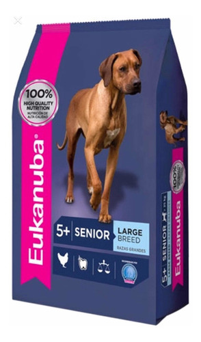 Eukanuba Perro Senior +5 Raza Grande x15 kg