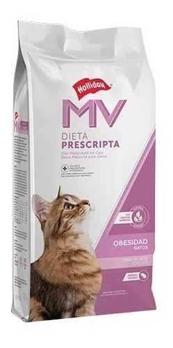 Mv Holliday Dieta Prescripta Gato Obesidad x 2 kg