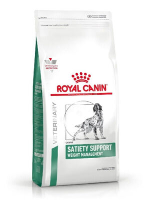 Royal Canin Veterinary Diet Canine Satiety Support Para Perro Adulto Todos Los Tamaños Sabor Mix En Bolsa De 7.5 kg