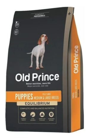 Old Prince Equilibrium Para Perro Cachorro De Raza Mediana Y Grande x 15 kg