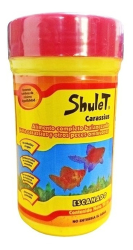 Shulet Carassius En Escamas Para Peces Agua Fría x10 gr