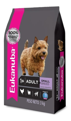 Eukanuba Perro Adulto De Raza Pequeña x 3 kg