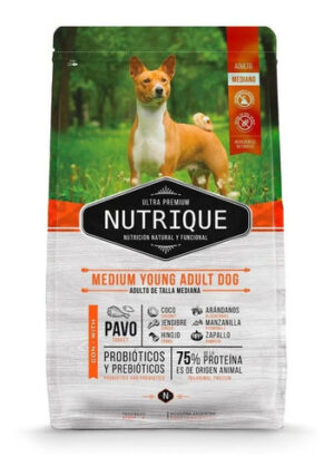 Nutrique Medium Young Adult Perro Adulto Raza Mediana x 3 kg