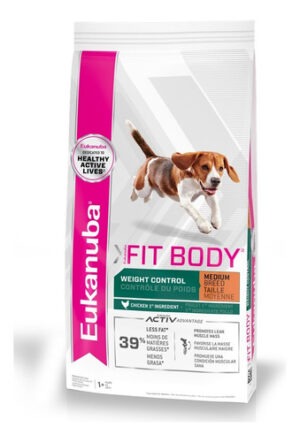 Eukanuba Fit Body Weight Care Medium x 15 Kg
