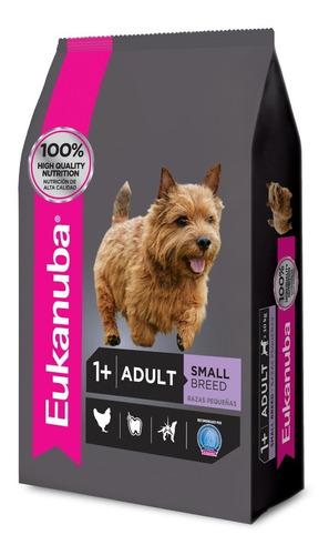 Eukanuba Adulto De Raza Pequeña Sabor Mix En Bolsa De 7.5 kg