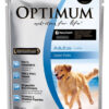Optimum Pouch Perros Adultos Razas Medianas y Grandes X 100 gr. Pack x 12 Unidades