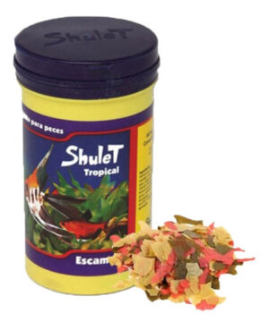 Shulet Escamas Peces De Agua Tropical x 40 gr