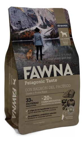 Fawna Perro Cachorro Razas Medianas Y Grandes X 15 Kg