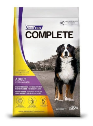 Vital can Complete Perro Adulto De Raza Mediana Y Grande x 20kg