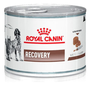 Royal Canin Veterinary Diet Canine Recovery Alimento Para Perro Y Gato Adulto Todos Los Tamaños Sabor Mix En Lata De 195gr