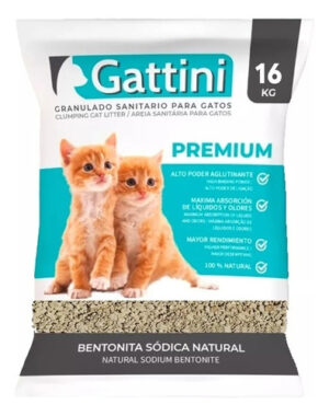 Piedras Sanitarias Aglutinantes Gattini X 16 Kg (4u. X 4 Kg)