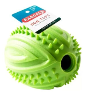 Juguete Perro Tpr Pelota De Rugby Grande Rellenable Rascals