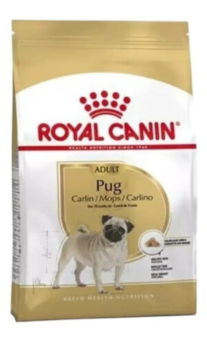 Royal Canin Breed Health Nutrition Pug Perro Adulto Raza Pequeña x 3 kg