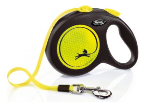 Correa Extensible Perros Grandes Flexi Neon L Cinta 5m 50kg