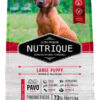 Nutrique Large Puppy Para Perro Cachorro De Raza Grande Sabor Cerdo Y Pollo En Bolsa De 15 kg