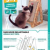 Rascador Para Gatos Fullcat 3 En 1 Interactivo Sabuesosvet - Imagen 6