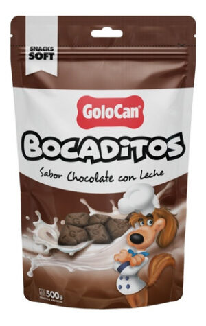 Bocaditos Para Perro Chocolate C/leche X 500 Grs