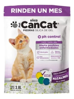 Piedras Sanitarias Silicas Cancat Control Ph X 3,8 Lts