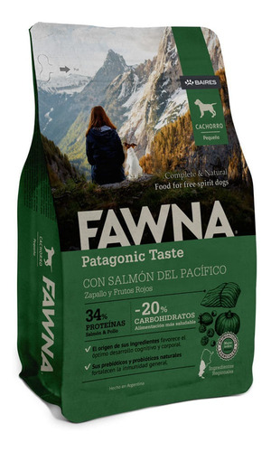 Fawna Perro Cachorro Razas Pequeñas x 3kg