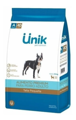 Unik Perr Adulto Raza Pequeña x 3 kg+Power Pipeta Antipulgas De Regalo!!