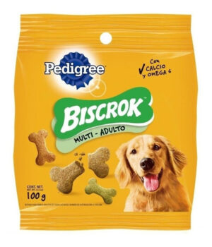 Snack Para Perro Pedigree Biscrok Multi Adulto 100g