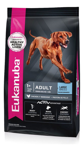 Eukanuba Perro Adulto Razas Grandes x 15 Kg