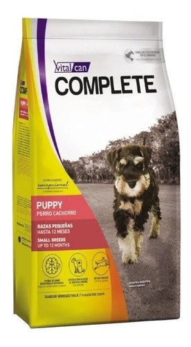 Vital Can Complete Cachorro Raza Pequeña X 20 Kg