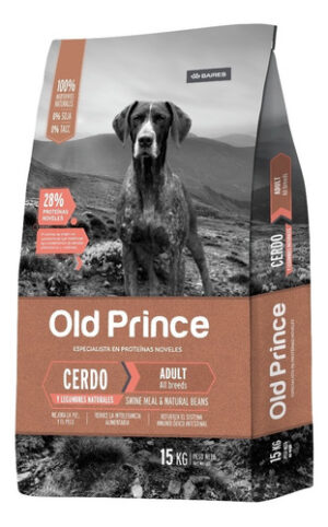 Old Prince Proteínas Noveles Alimento Para Perro Adulto Todos Los Tamaños Sabor Cerdo En Bolsa De 3 kg