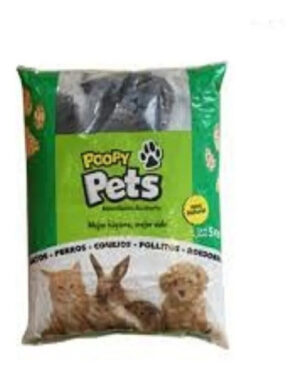 Absorbente Sanitario Poopy Pets X 5 Kg.