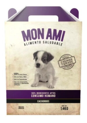 Mon Ami Saludable Perros Cachorros X 1,4 Kg