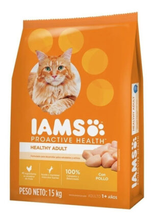 Iams Cat Chicken Gato Adulto X 3 Kg.