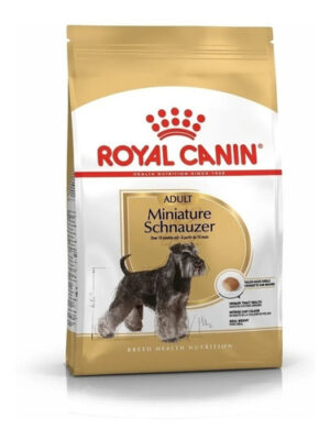 Royal Canin Breed Health Nutrition Miniature Schnauzer Perro Adulto De Raza Mini x 3 kg