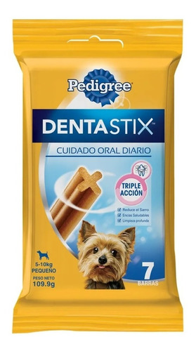 Pedigree Dentastix Razas Pequeñas X 110 Grs X 8 Unidades