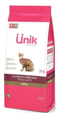 Unik Premium Para Gato Adulto x 2 kg+Spotmax Pipeta Antipulgas De Regalo!!