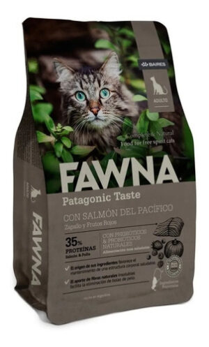 Fawna Gato Adulto C/salmón Del Pacífico X 7.5 Kg