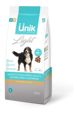 Unik Perro Light Razas Medianas/grandes X 15 Kg