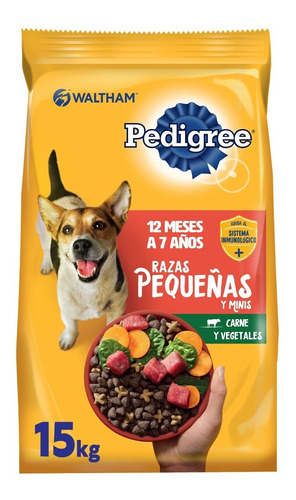 Pedigree Perro Adulto Raza Pequeña x 15kg