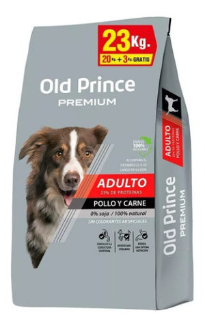 Old Prince Perro Premium Adulto X 20 Kg + 3 Kg Regalo