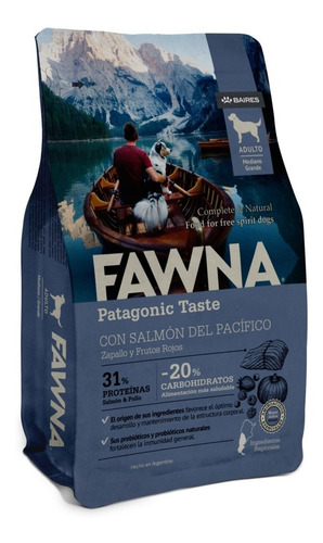 Fawna Para Perros Adultos De Raza Medianao Grande Con Salmon En Bolsa De 15 Kg