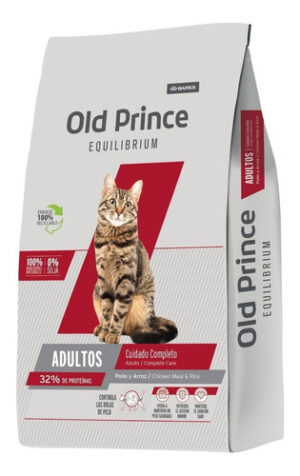 Old Prince Equilibrium Gatos Adultos Complet Care x 7.5 Kg