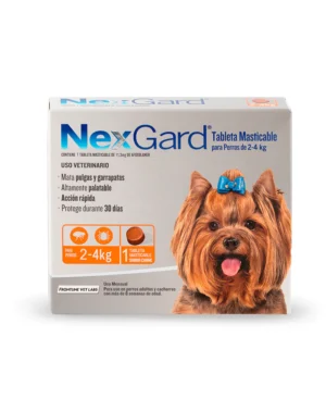 NEXGARD Para Perros de 2 kg. a 4 kg 11.3 MG