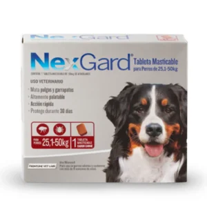 NEXGARD Para Perros de 25 kg a 50 kg 136 MG