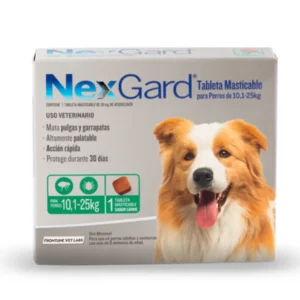 NEXGARD Para Perros de 10 kg a 25 kg  38 MG