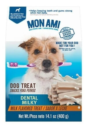 Snack Para Perros Mon Ami Dental Milky X 400 Gs