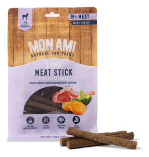 Snack Mon Ami Meat Stick Saludable Lamb X 250 Gr