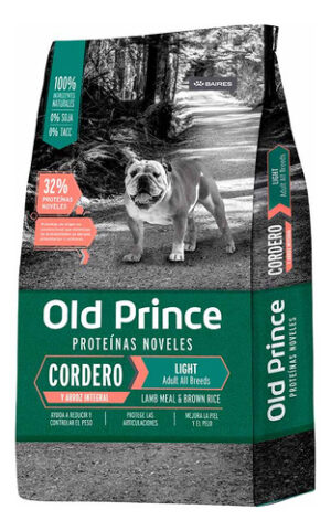 Old Prince Novel Perro Cordero Light Para x 3 kg
