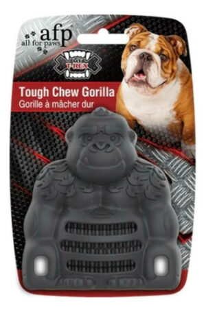 Juguete King Kong Gorila Afp Dental Super Resistente Perro L Color Negro